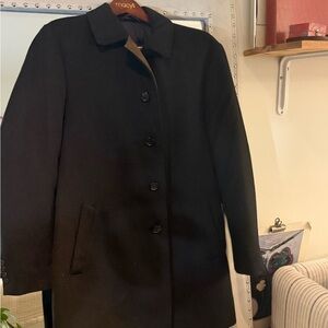 Ralph Lauren Classic Black Pea Coat